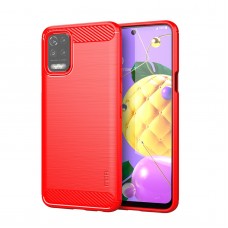 כיסוי עבור LG K52 בצבע - אדום