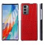 כיסוי עבור LG Wing 5G בצבע - אדום