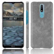 כיסוי עבור Nokia 2.4 בצבע - אפור