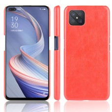 כיסוי עבור Oppo A92s בצבע - אדום
