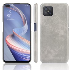 כיסוי עבור Oppo A92s בצבע - אפור