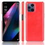 כיסוי עבור Oppo Find X3 Pro בצבע - אדום