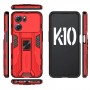 כיסוי עבור Oppo K10 בצבע - אדום