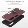 כיסוי עבור Samsung Galaxy A50 בצבע - יין אדום