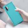 כיסוי עבור Samsung Galaxy Note10+ 5G בצבע - כחול שקוף