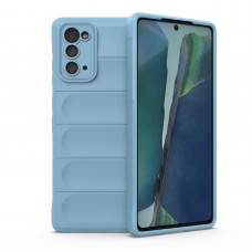 כיסוי עבור Samsung Galaxy Note20 בצבע - כחול בהיר