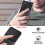 כיסוי עבור Samsung Galaxy Note20 Ultra 5G בצבע - שחור