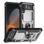 כיסוי עבור Samsung Galaxy Z Flip4 בצבע - כסף