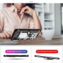 כיסוי עבור Samsung Galaxy Z Flip4 בצבע - כסף