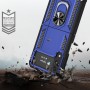 כיסוי עבור Samsung Galaxy Z Flip4 בצבע - כחול