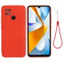 כיסוי עבור Xiaomi Poco C40 בצבע - אדום
