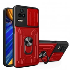כיסוי עבור Xiaomi Poco F4 בצבע - אדום