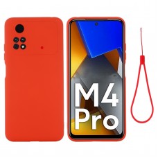 כיסוי עבור Xiaomi Poco M4 Pro בצבע - אדום