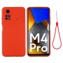 כיסוי עבור Xiaomi Poco M4 Pro בצבע - אדום