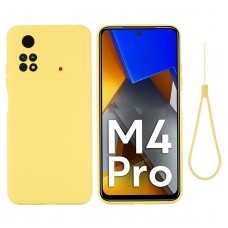כיסוי עבור Xiaomi Poco M4 Pro בצבע - צהוב