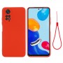 כיסוי עבור Xiaomi Redmi Note 11 4G בצבע - אדום