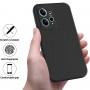 כיסוי עבור Xiaomi Redmi Note 12 בצבע - שחור