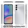 כיסוי עבור Samsung Galaxy A05s כיסוי שקוף - בצבע שקוף
