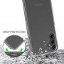 כיסוי עבור Samsung Galaxy A15 כיסוי שקוף - בצבע שקוף