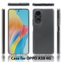 כיסוי עבור Oppo A58 4G כיסוי שקוף - בצבע שקוף
