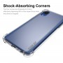 כיסוי עבור Samsung Galaxy A03 Core כיסוי שקוף - בצבע שקוף