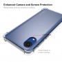 כיסוי עבור Samsung Galaxy A03 Core כיסוי שקוף - בצבע שקוף
