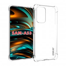 כיסוי עבור Samsung Galaxy A53 5G כיסוי שקוף - בצבע שקוף