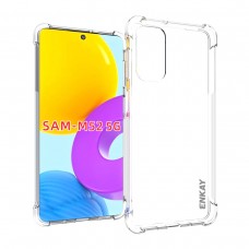 כיסוי עבור Samsung Galaxy M52 5G כיסוי שקוף - בצבע שקוף