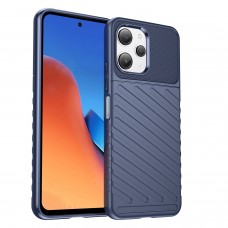 כיסוי עבור Xiaomi Poco M6 Pro כיסוי צבעוני - בצבע כחול