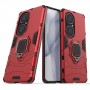 כיסוי עבור Huawei P50 Pro כיסוי צבעוני - בצבע אדום