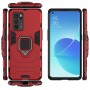 כיסוי עבור Oppo Reno6 Pro 5G כיסוי צבעוני - בצבע אדום