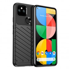 כיסוי עבור Google Pixel 5 כיסוי צבעוני - בצבע שחור
