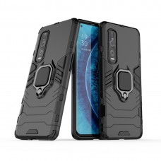 כיסוי עבור Oppo Find X2 Pro כיסוי צבעוני - בצבע שחור