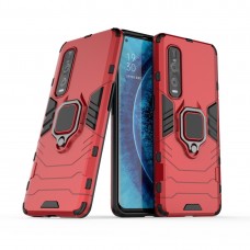 כיסוי עבור Oppo Find X2 Pro כיסוי צבעוני - בצבע אדום