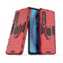 כיסוי עבור Oppo Find X2 Pro כיסוי צבעוני - בצבע אדום