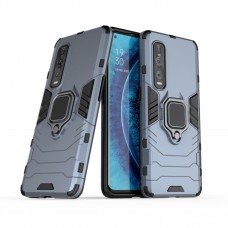 כיסוי עבור Oppo Find X2 Pro כיסוי צבעוני - בצבע חיל הים