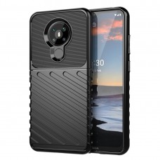 כיסוי עבור Nokia 5.3 כיסוי צבעוני - בצבע שחור