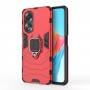 כיסוי עבור Oppo A58 4G כיסוי צבעוני - בצבע אדום