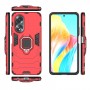 כיסוי עבור Oppo A58 4G כיסוי צבעוני - בצבע אדום