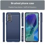 כיסוי עבור Samsung Galaxy M55 כיסוי צבעוני - בצבע כחול