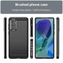 כיסוי עבור Samsung Galaxy M55 כיסוי צבעוני - בצבע שחור