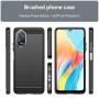 כיסוי עבור Oppo A18 כיסוי צבעוני - בצבע שחור