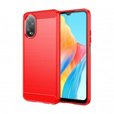 כיסוי עבור Oppo A18 כיסוי צבעוני - בצבע אדום