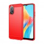 כיסוי עבור Oppo A18 כיסוי צבעוני - בצבע אדום