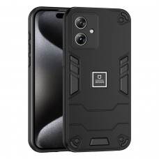 כיסוי עבור Motorola Moto G54 כיסוי צבעוני - בצבע שחור