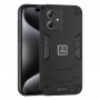 כיסוי עבור Motorola Moto G54 כיסוי צבעוני - בצבע שחור