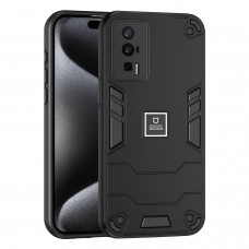 כיסוי עבור Xiaomi Poco F5 Pro כיסוי צבעוני - בצבע שחור