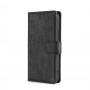 כיסוי עבור LG G8X ThinQ כיסוי ארנק / ספר - בצבע שחור