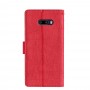 כיסוי עבור LG G8X ThinQ כיסוי ארנק / ספר - בצבע אדום
