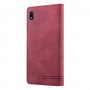כיסוי עבור Samsung Galaxy A10 כיסוי ארנק / ספר - בצבע יין אדום